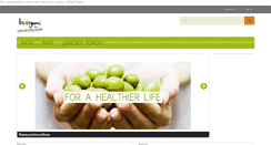 Desktop Screenshot of biorganicibiza.com
